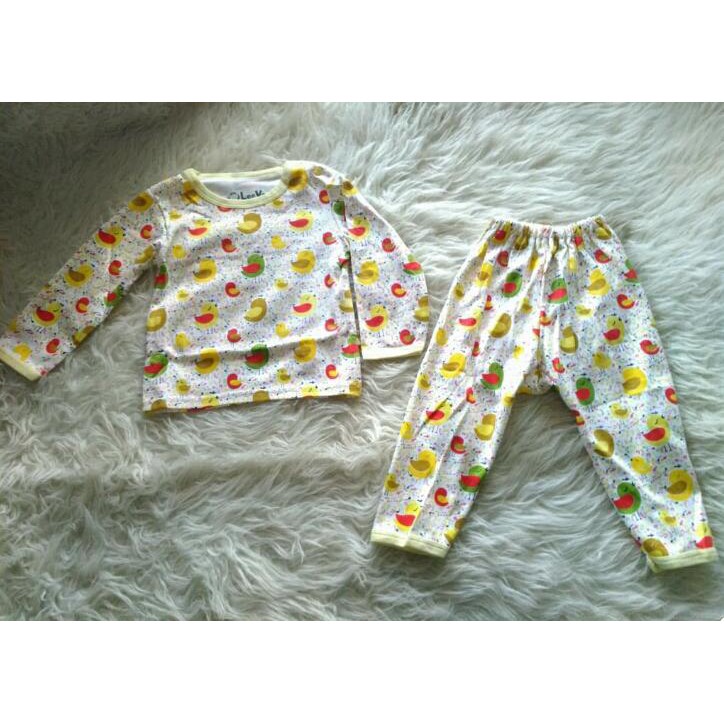 SALE/CUCI GUDANG BAJU SETELAN/ PIYAMA ANAK Leeva 262 B SIZE M/L(6-18BULAN)