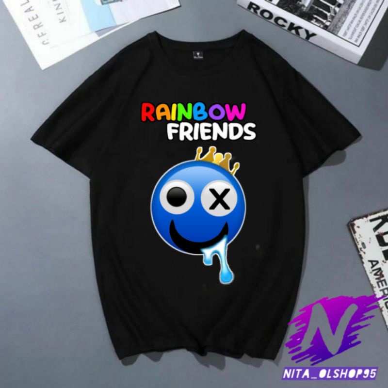 baju anak rainbow friends baju rainbow friends terbaru baju kaos atasan anak premium