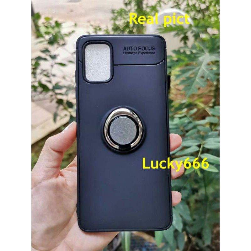 Soft case polos samsung a71 2020 softcase casing doff ring magnet samsung galaxy a71 a 71 2020