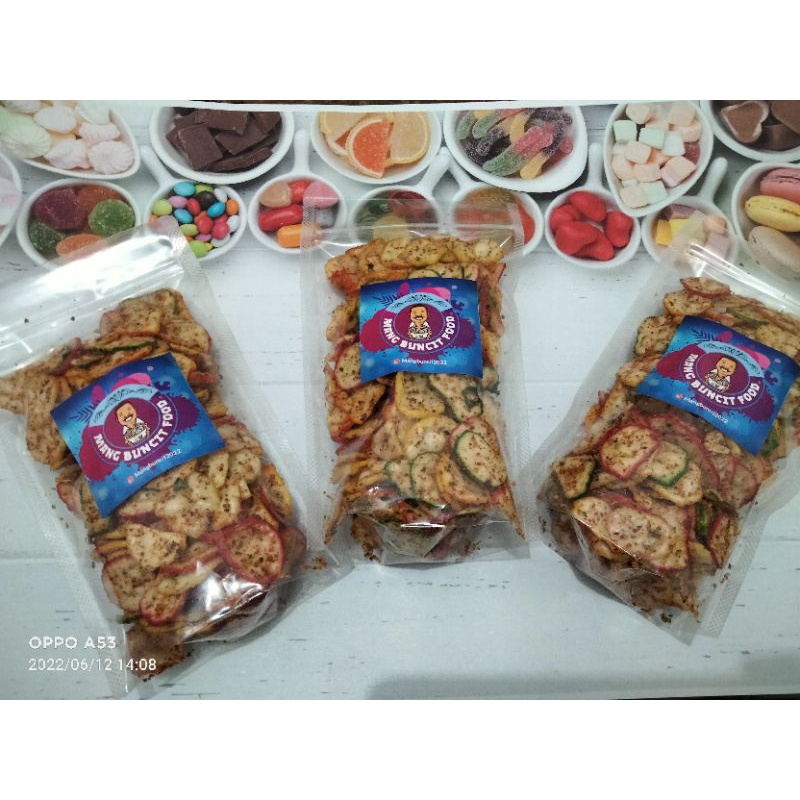 

kerupuk jablay (seblak kering)
