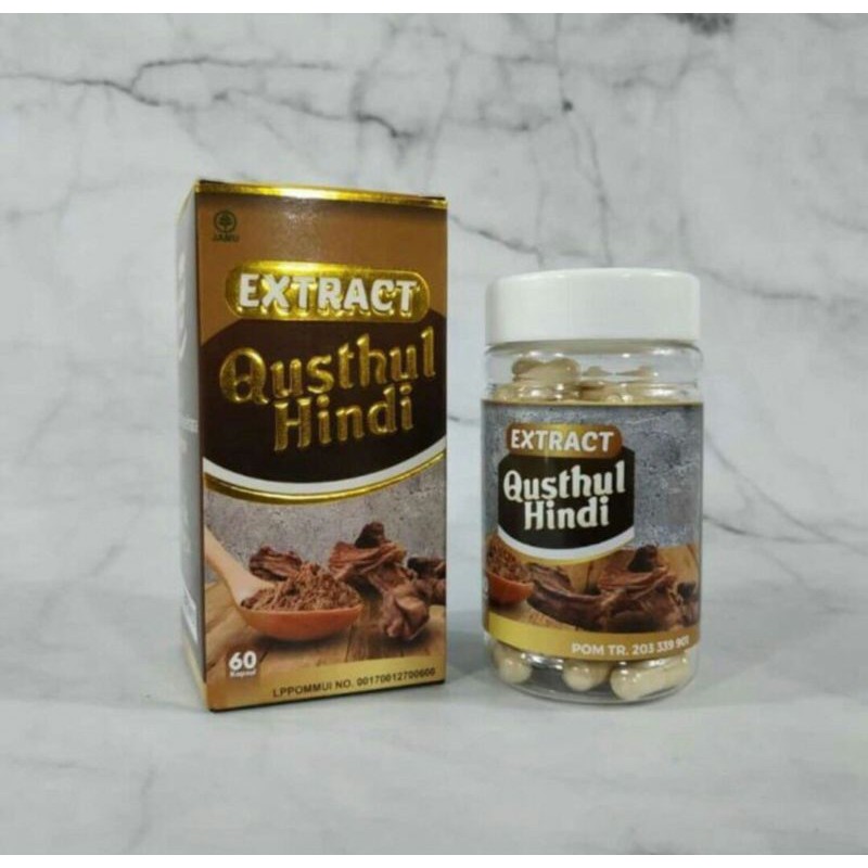 Kapsul Qusthul Hindi Asli / Kapsul Qustul Hindi Original / Madu Qusthul Hindi / Serbuk Qusthul Hindi