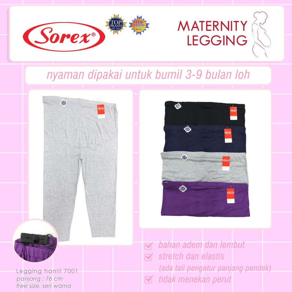 RC SOREX LEGGING HAMIL PANJANG 7004 MATERNITY