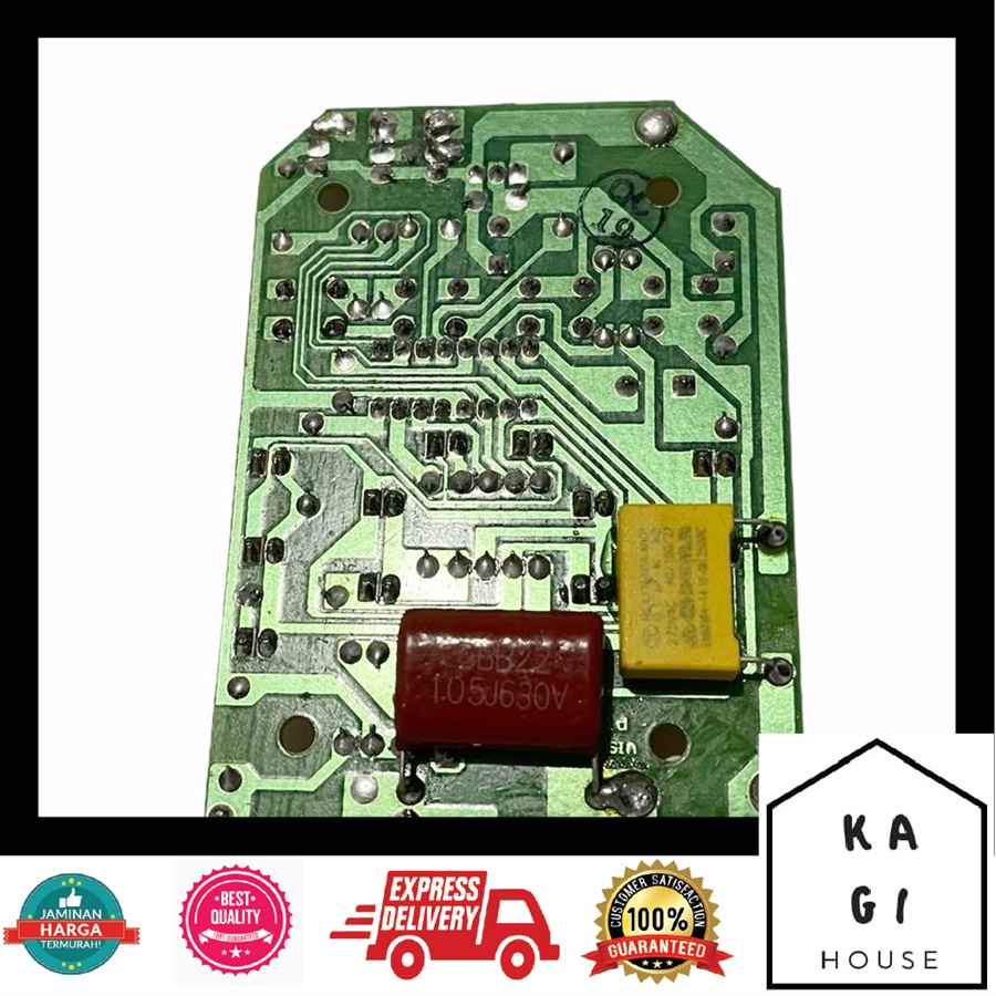 Modul PCB dan Remot Kipas Angin Miyako KST-18RC