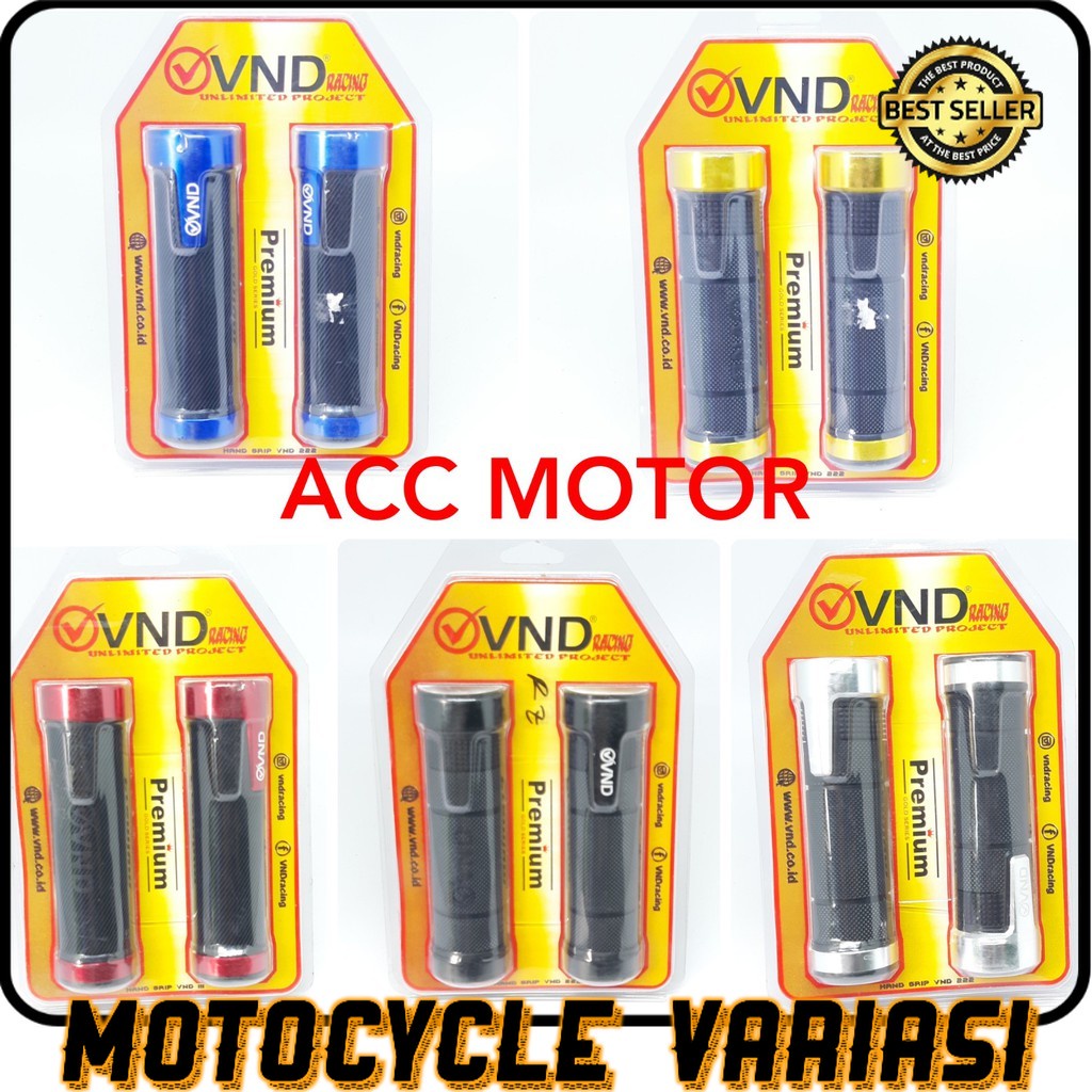 Handgrip stang motor VND nmax aerox vario mio universal