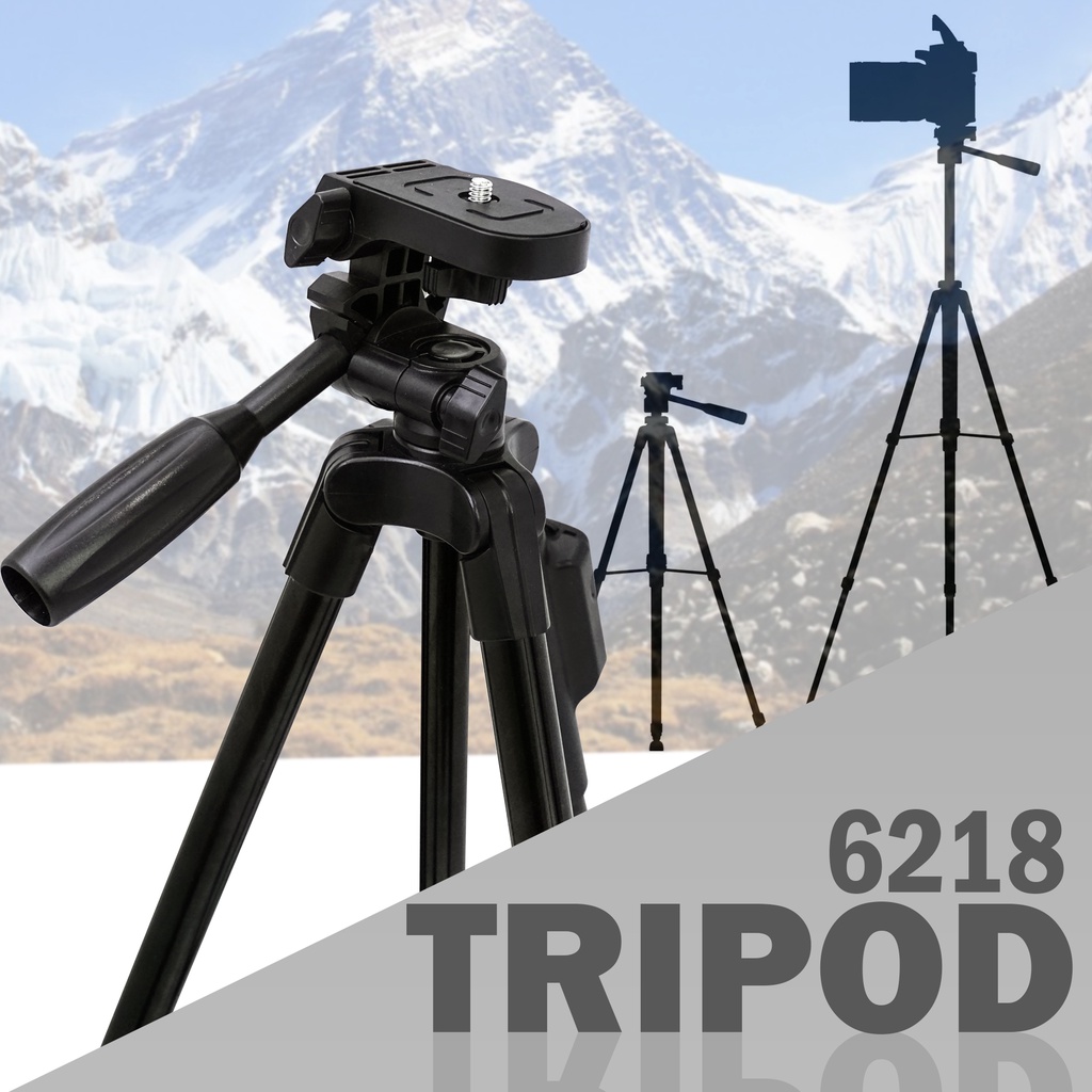 Tripod Handphone Tongsis 3 in 1 Kamera With Remote Bluetooth Camera Hp Free Holder Universal XL - TTX-6218