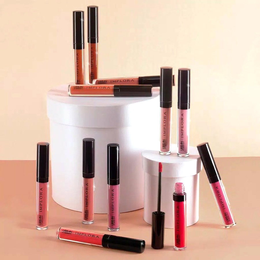 Lip Cream Implora Urban Lip Cream Matte Terlaris (No 01 & 02)/Implora Urban Lip Cream Matte