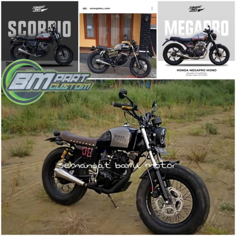 PAKET CUSTOM FULLSET MEGAPRO, THUNDER, NEW MEGAPRO MONO, GL SCORPIO BYSON.