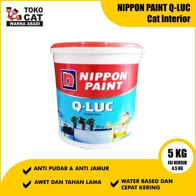 Cat Tembok Qluc 5 Kg Warna Putih