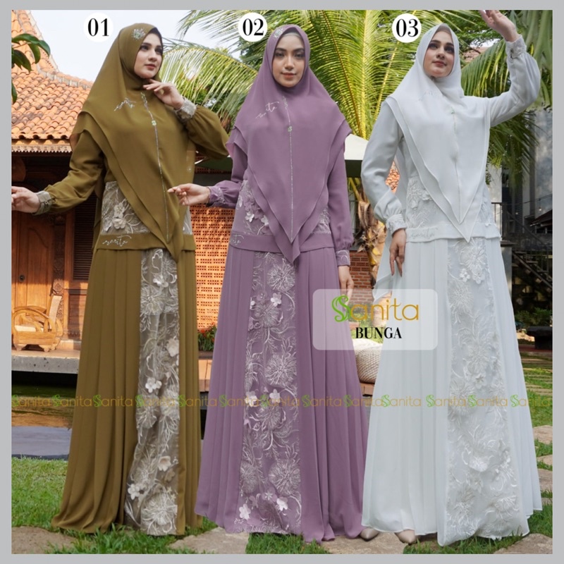 Bunga Set Syari By Sanita