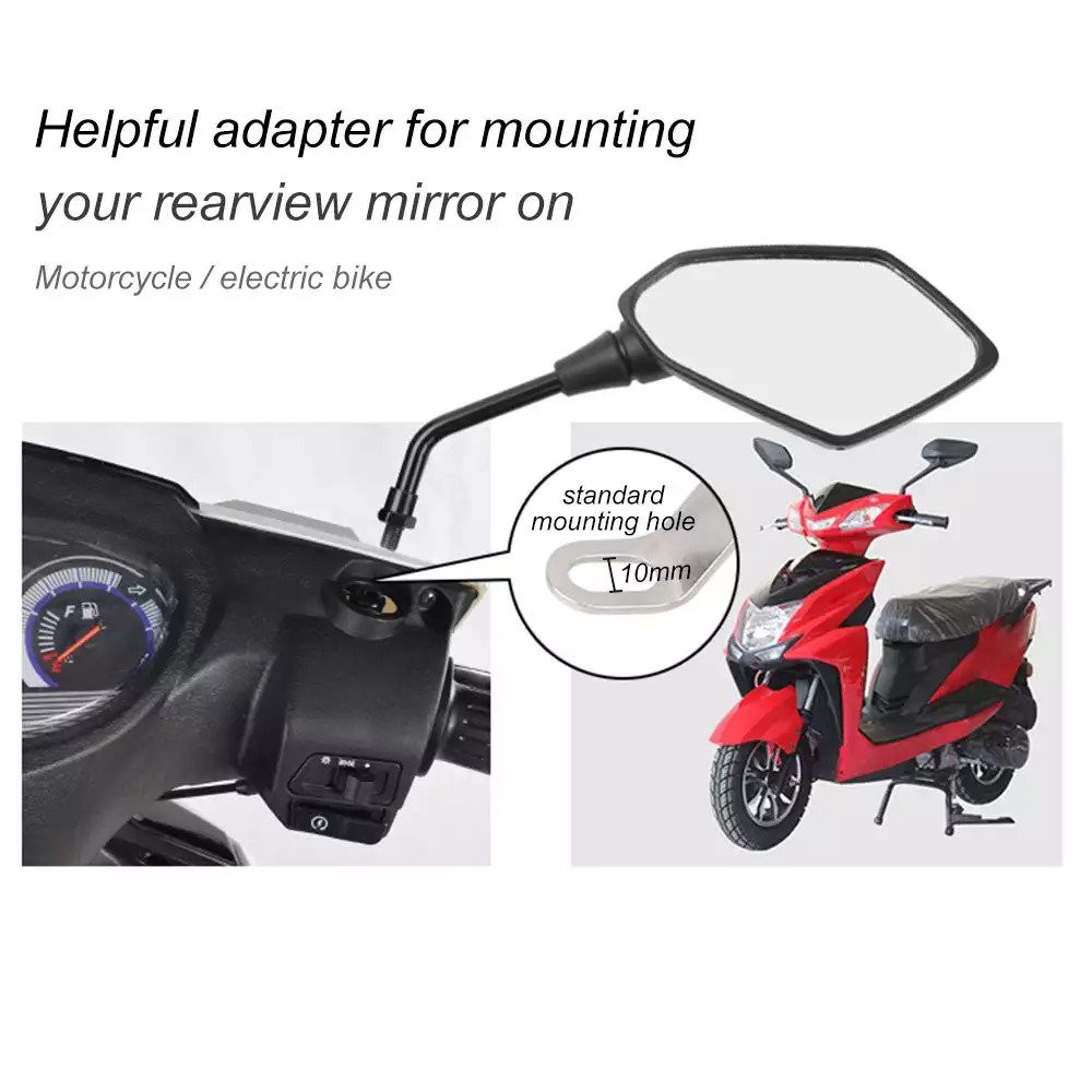 Bracket Adaptor Phone Holder Untuk Spion Motor GUB Alloy dan baja