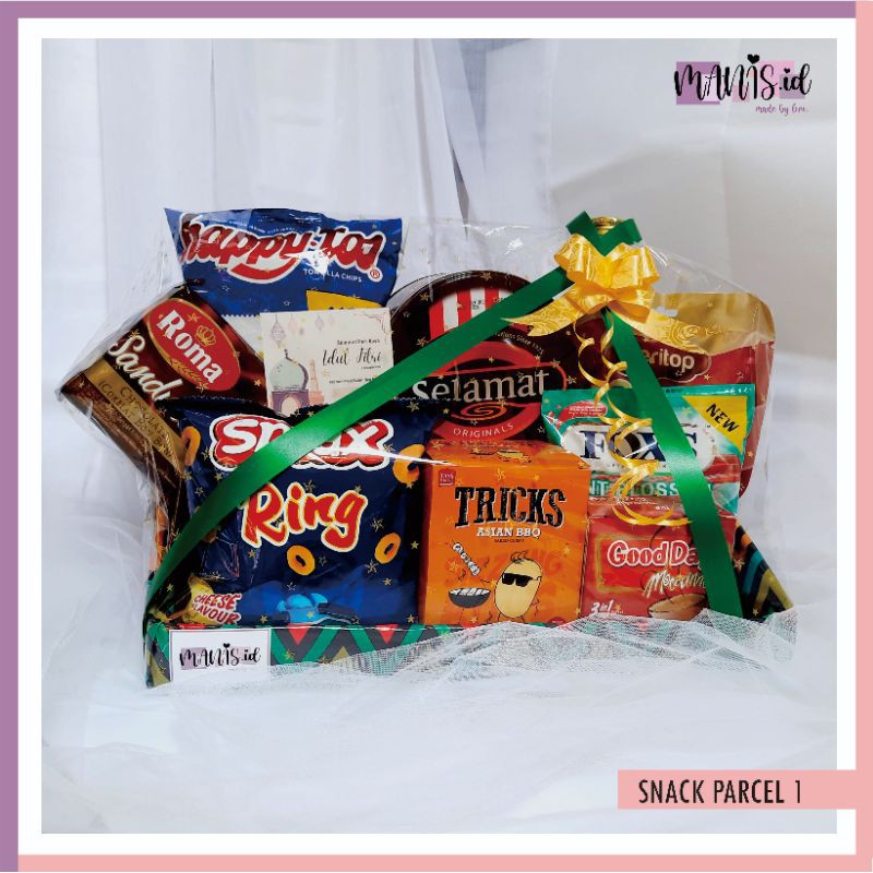 

SNACK PARCEL 1/ PARCEL MAKANAN RINGAN/ PARCEL LEBARAN