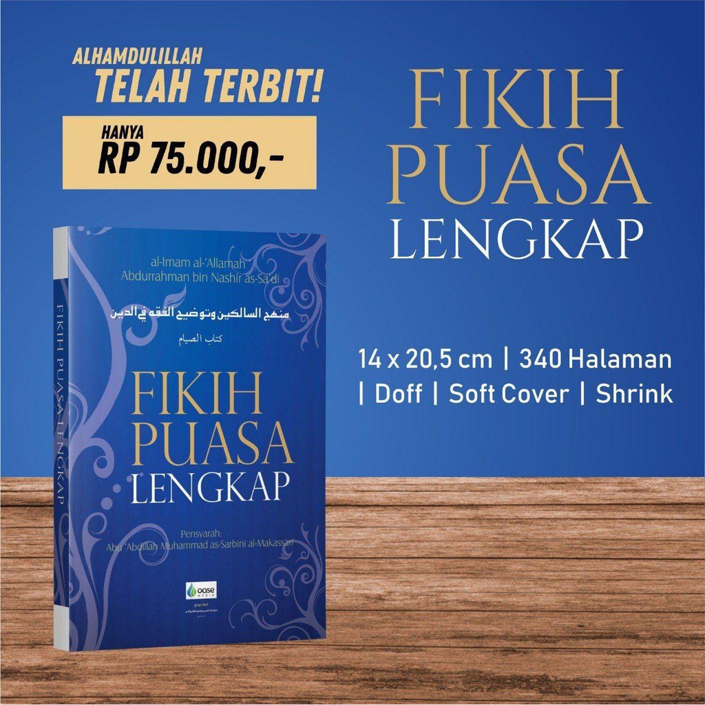 Buku Fikih Puasa Lengkap