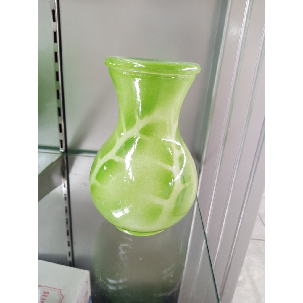 Hampers Color Warna Ase Vas Bunga Kaca Bulat Montok Bening Vas Kaca Ikan Cupang Aquarium Mini Ikapot