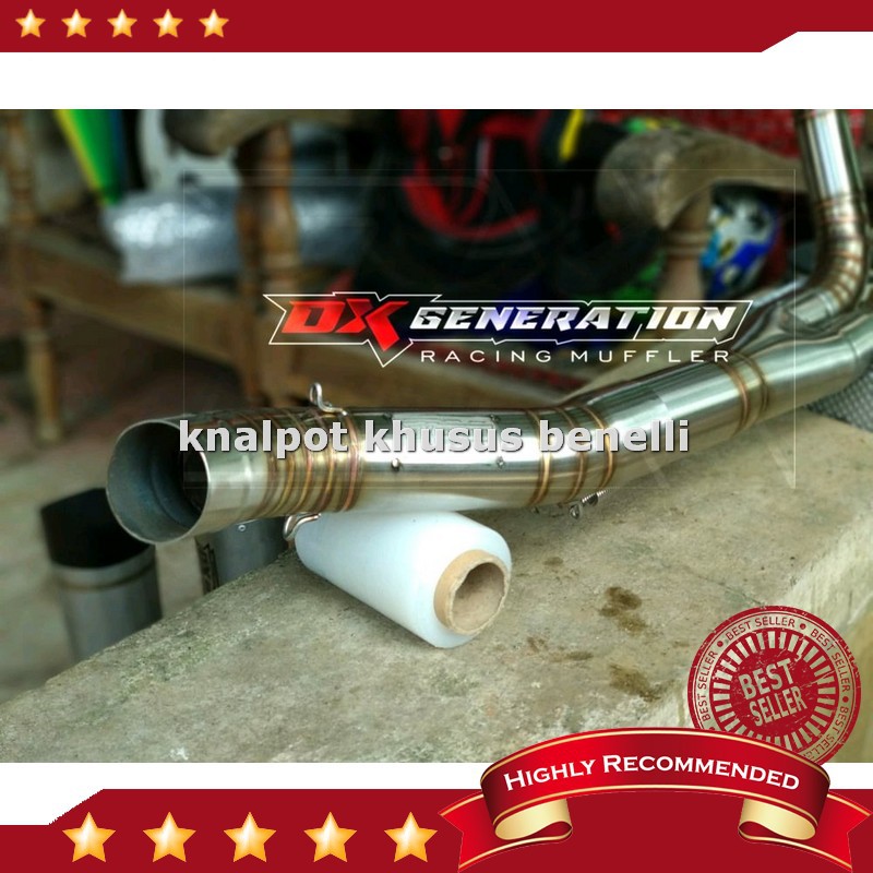 Jual Header Knalpot Benelli TNT250 Original