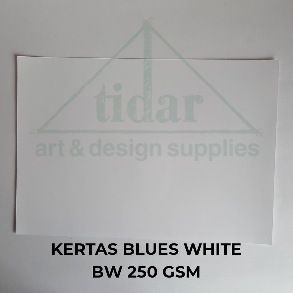 

Kertas BW 250 gsm / Blues White - Karton Halus Tebal Gambar / Cat Air / Poster #2