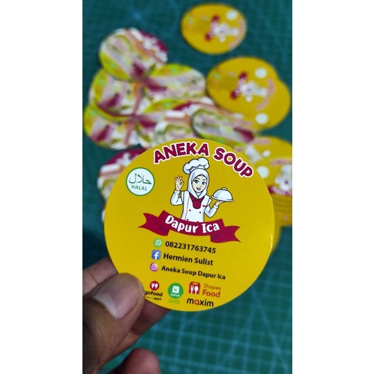 

Sticker Online Shop Bisa Custom - Sticker Label - Stiker Kemasan - sticker olshop murah