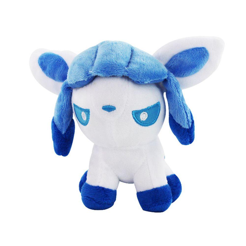 Lanfy Pokemon Plush Anak 12 cm Eevee Jolteon Umbreon Sylveon Kartun Mainan Lembut Boneka Plush