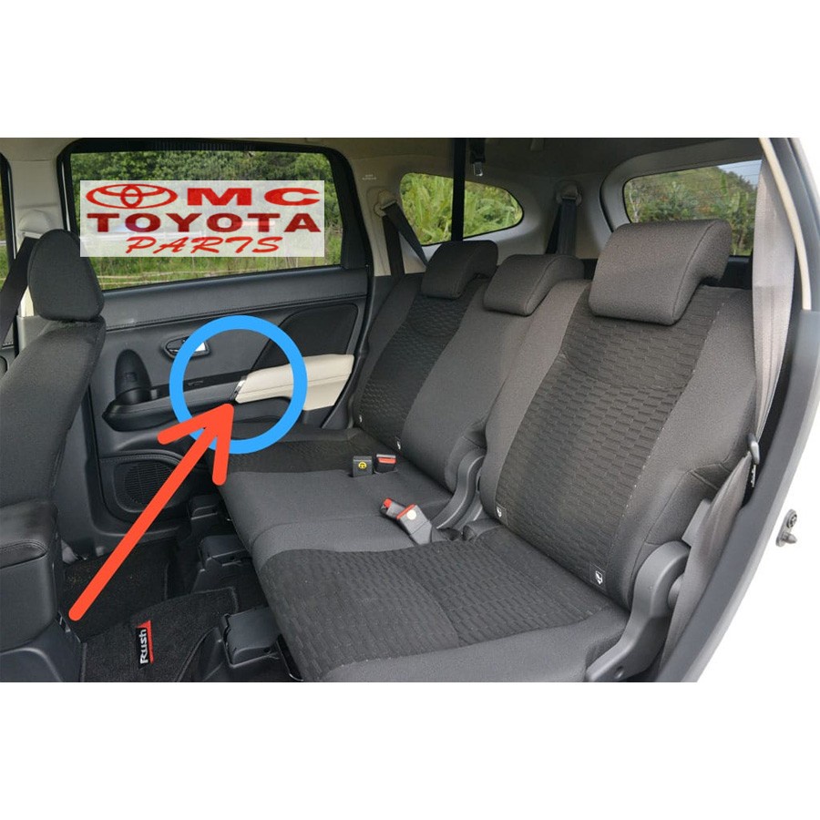 Tutup Arm Rest Pintu Tengah Kanan Rush Terios New 74225-BZ020