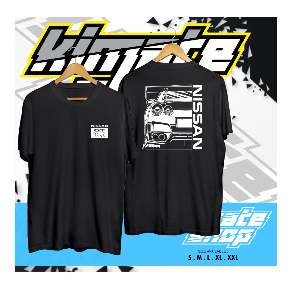 KAOS / BAJU / T-SHIRT NISSAN GTR R35 NISMO JDM KAOS MOBIL AUTOMOTIVE MURAH - ANKYCLOTH