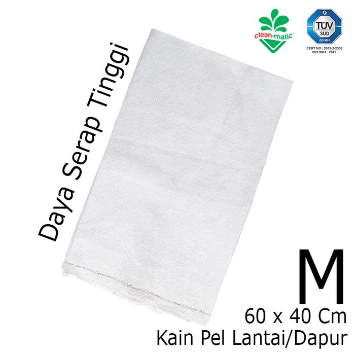 Kain Lap Katun Kain Pel Lantai Kain Dapur Dust Cloth M 980314 Cleanmatic