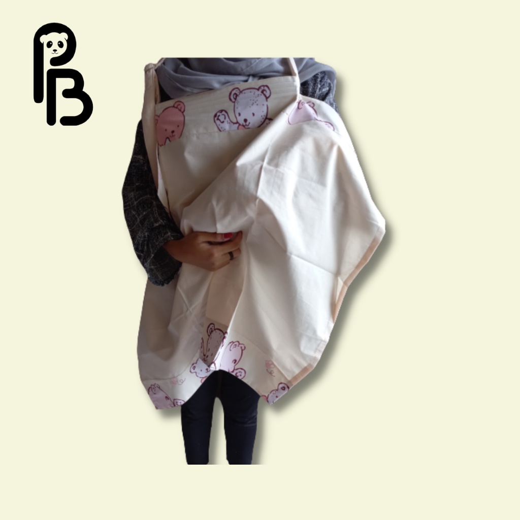 Precious Baby | Apron Menyusui | Nursing Cover Premium | Kain Penutup Menyusui