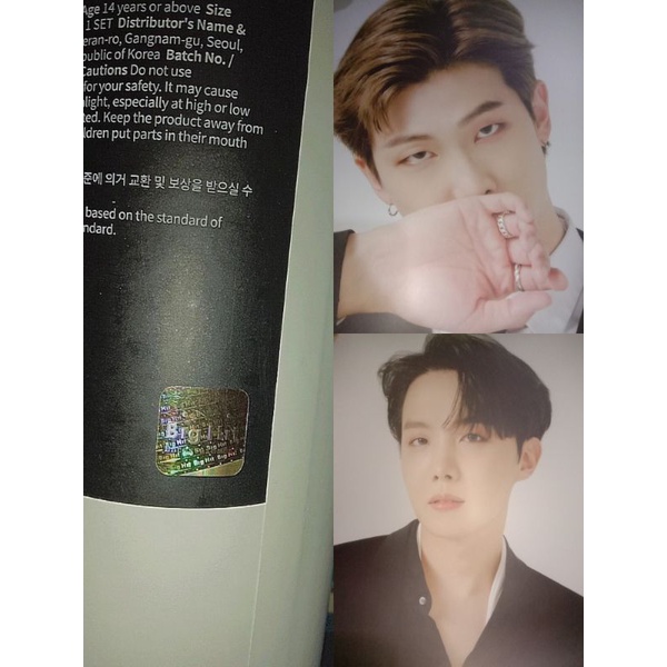 Poster NYEL BTS 2021 member RM & J-Hope