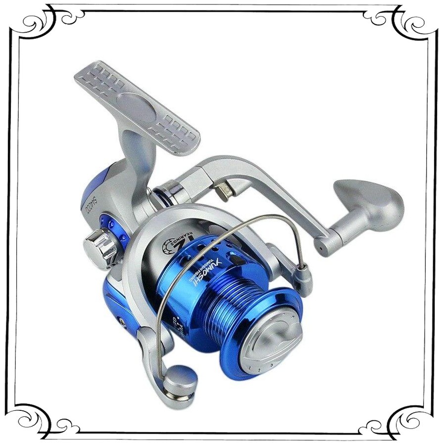 GS8 SA4000 Series Reel Pancing Fishing Reel 5.5:1 Gear Ratio YUMOSHI Silver Blue