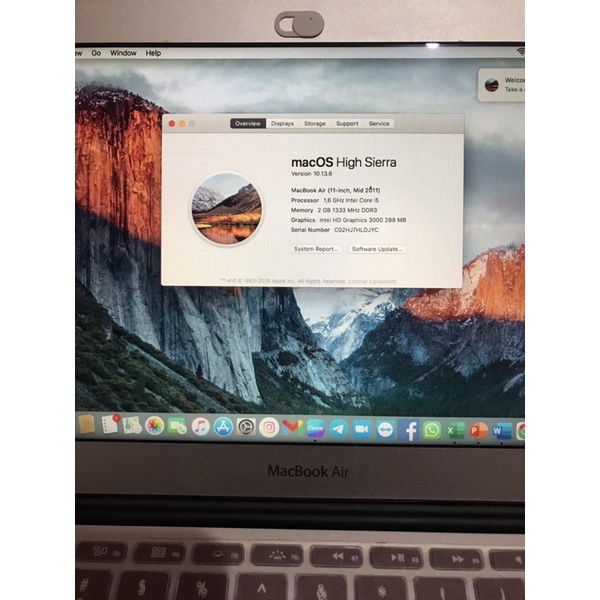 macbook air 11 inch 2011