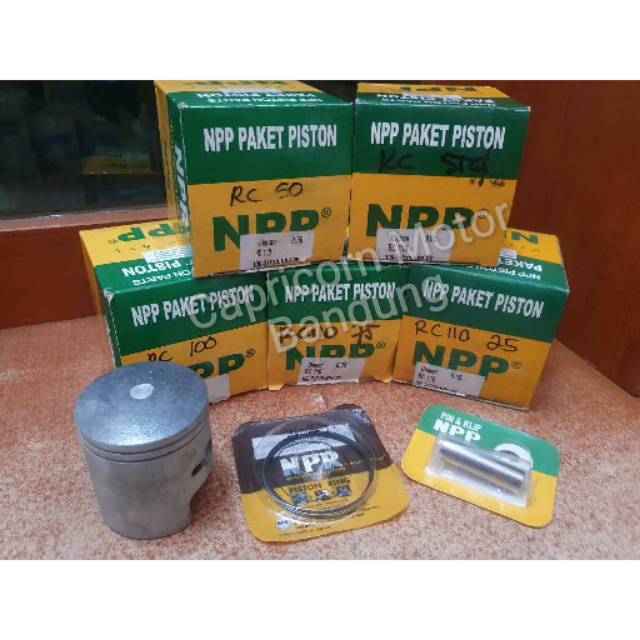 Piston Kit RC110 CRYSTAL TORNADO GS RC 110 KRISTAL NPP oversize STD 25 50 75 100