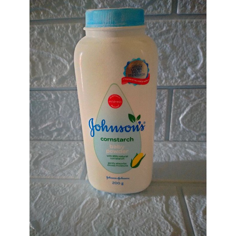 Johnson's cornstarch baby powder bedak bayi 200gr