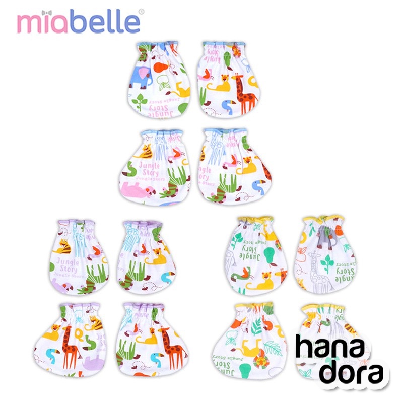 Miabelle STK Karet FP04 - Sarung Tangan Kaki Bayi