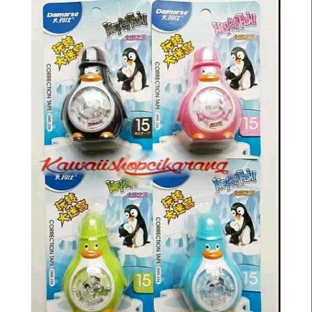 

Tipe-x kertas penguin