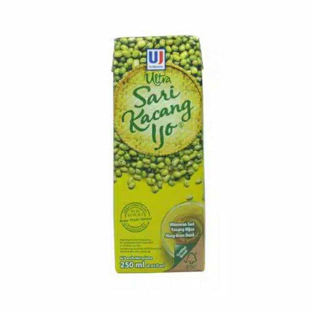 

Ultra sari kacang ijo 150ml & 250ml