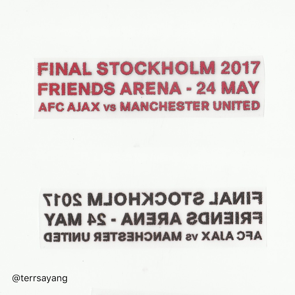 MDT Match Details Final Stockholm UEL 2017 (Ajax v Man United)