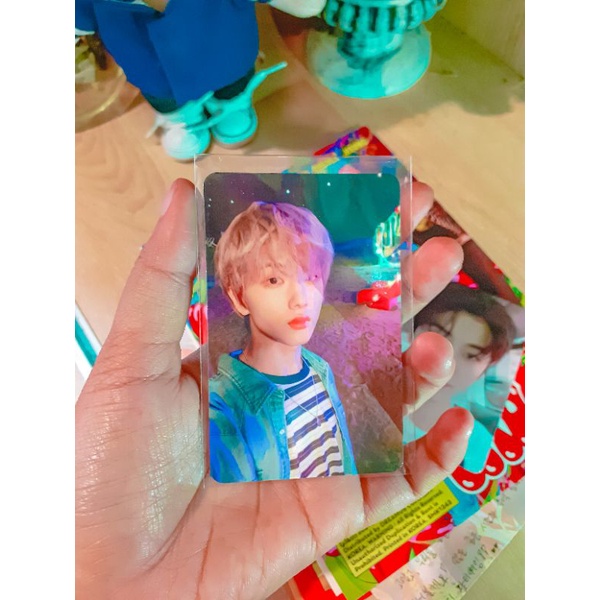 Photocard Benefit Yglobal Jisung