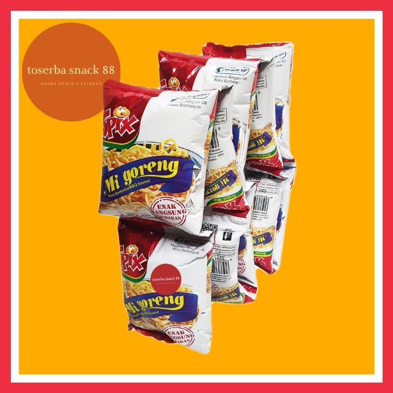 

SPIX MIE GORENG/Mie Goreng Siap Saji (10 gram × 10 pcs)