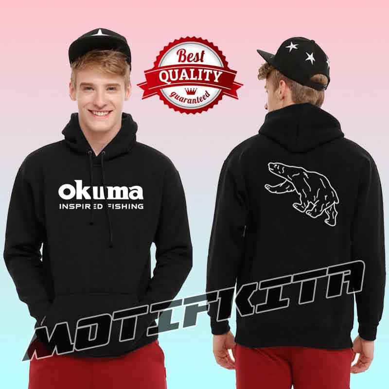 Jaket Sweater Distro Hoodie OKUMA INSPIRED FISHING Keren MOTIFKITA