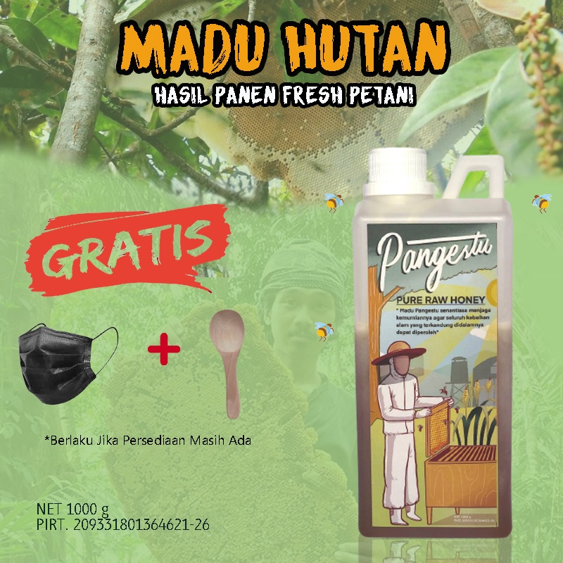 

Madu Hutan Kalimantan 1 Kg Madu Pangestu Asli Tanpa Campuran