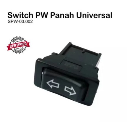 Saklar tombol Switch power window mobil jendela universal model panah merk MX
