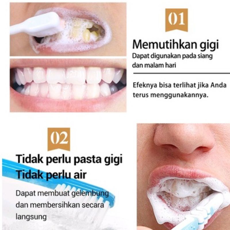 [ BPOM ] PEMUTIH GIGI POWDER BREYLEE ORINGINAL / BREYLEE WHITENING POWDER / Ampuh Memutihkan Gigi