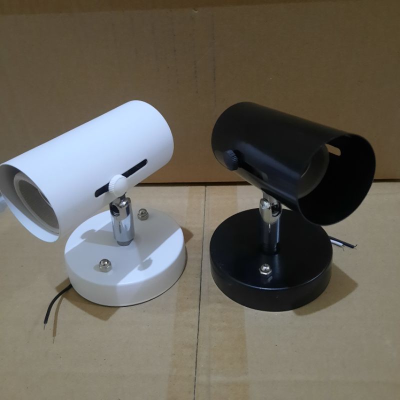 Kap lampu sorot / fitting sorot e27 spotlight