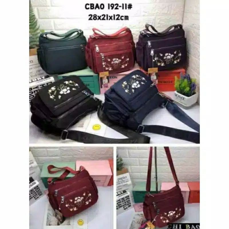Tas selempang Chibao 192-11 Ori Import 192Bunga #192