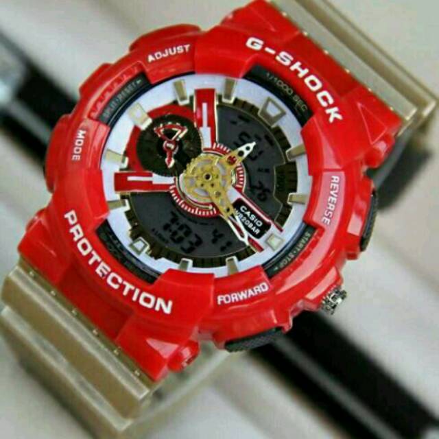 Jam Tangan Pria Elegant Exclusive Casio G-Shock Iron Man Premium Watch