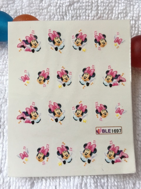 Minnie N Mickey Stiker Kuku/Stiker Kutek