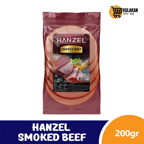 

HANZEL Smoked Beef 200 Gram