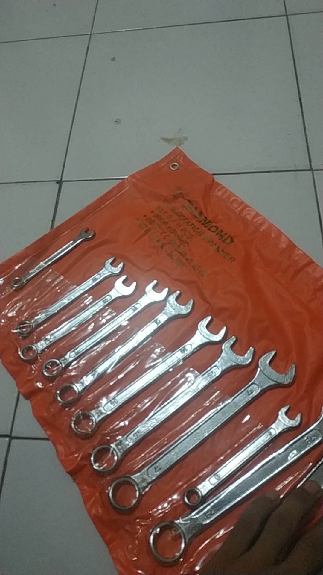 Kunci Ring Pas Set 11 Pcs Diamond