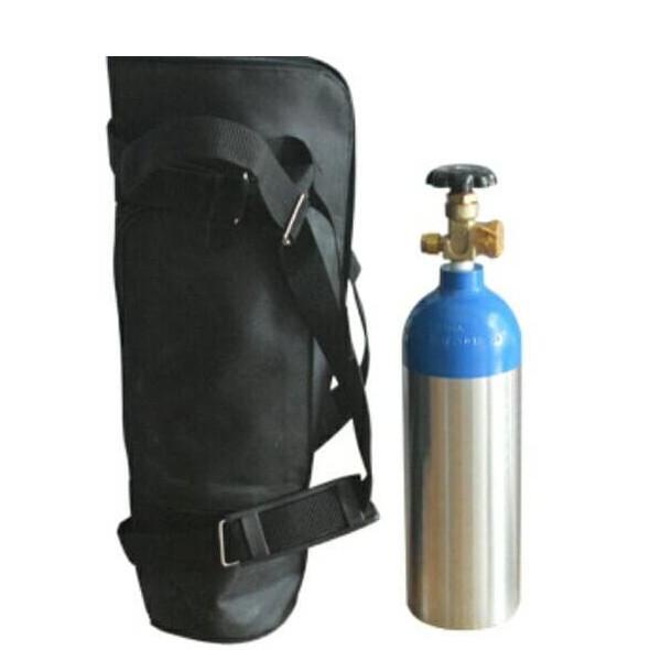Tabung 2 Liter Aluminium Portable Oksigen + Tas SAJA