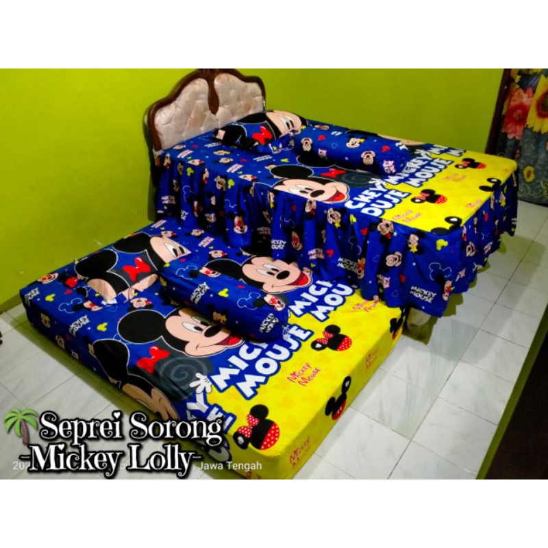 Sprei Spring Bed Sorong / Sprei Sorong Murah