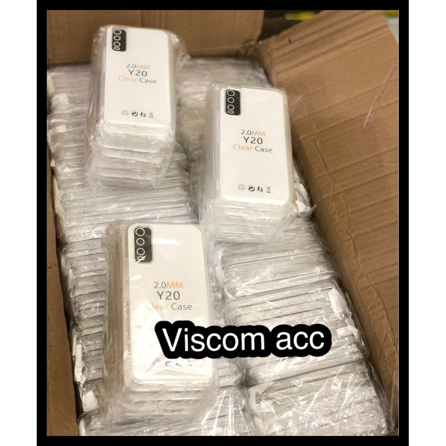 Silicone Bening Vivo Y20 / Y20I / Y20S / Y12S Jelly Case Transfaran