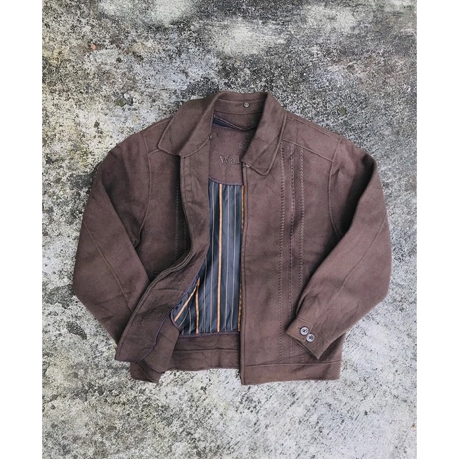 jaket casual wool